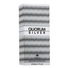 Antonio Puig Quorum Silver Eau de Toilette da uomo 50 ml