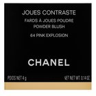 Chanel Joues Contraste Powder Blush 64 Pink Explosion fard de obraz sub forma de pudra pentru o piele luminoasă și uniformă 4 g
