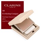 Clarins Everlasting Compact Foundation 108 Sand pudra machiaj 10 g