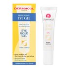 Dermacol Eye Gold Gel odświeżający żel pod oczy przeciwzmarszczkowa pielęgnacja walcząca z obrzękami i przebarwieniami 15 ml