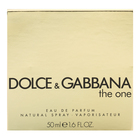 Dolce & Gabbana The One Eau de Parfum für Damen 50 ml