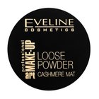 Eveline Loose Powder Cashmere Mat 02 Beige hodvábny púder pre zjednotenú a rozjasnenú pleť 20 g