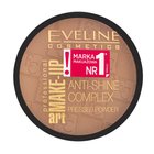 Eveline Make-Up Art Anti-Shine Complex Pressed Powder 37 Warm Beige pudră cu efect matifiant 14 g