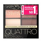 Eveline Quattro Professional Eyeshadow Palette 06 paleta cieni do powiek 3,2 g