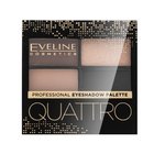 Eveline Quattro Professional Eyeshadow Palette 2 paletă cu farduri de ochi 3,2 g
