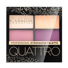 Eveline Quattro Professional Eyeshadow Palette 3 paleta cieni do powiek 3,2 g
