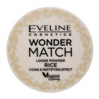 Eveline Wonder Match Loose Powder Rice puder z ujednolicającą i rozjaśniającą skórę formułą 6 g