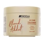 Indola Blond Addict 2 Care Treatment mască hrănitoare pentru păr blond 200 ml