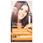 Kativa Brazilian Straightening Kit Set mit Keratin zur Glättung des Haares 225 ml