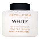 Makeup Revolution Baking Powder White puder z ujednolicającą i rozjaśniającą skórę formułą 32 g