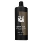 Sebastian Professional Man The Multi-Tasker 3-in-1 Shampoo Champú para cabello, barba y cuerpo 1000 ml