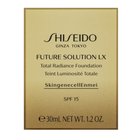 Shiseido Future Solution LX Total Radiance Foundation SPF15 - Rose 4 make-up pro zralou pleť 30 ml