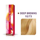 Wella Professionals Color Touch Deep Browns profesjonalna demi- permanentna farba do włosów z wielowymiarowym efektem 10/73 60 ml