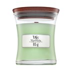 Woodwick Fig Leaf & Tuberose lumânare parfumată 85 g