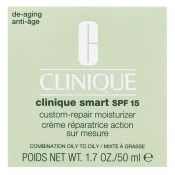 Clinique Clinique Smart Broad Spectrum krema za kožu lica SPF 15 Custom-Repair Moisturizer - Combination Oily To Oily 50 ml