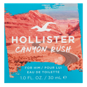 Hollister Canyon Rush toaletná voda pre mužov 30 ml