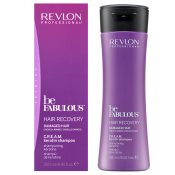 Revlon Professional Be Fabulous Recovery C.R.E.A.M. Keratin Shampoo fortifying shampoo for damaged hair 250 ml