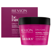 Revlon Professional Be Fabulous Normal/Thick C.R.E.A.M. Mask posilující maska pro normální až husté vlasy 200 ml