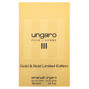Emanuel Ungaro Homme III Gold & Bold Limited Edition toaletní voda pro muže 100 ml