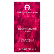 Aigner Private Number Eau de Toilette femei 100 ml