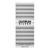 Antonio Puig Quorum Silver Eau de Toilette férfiaknak 100 ml