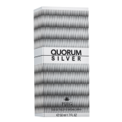 Antonio Puig Quorum Silver Eau de Toilette para hombre 50 ml