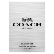 Coach Platinum woda perfumowana dla mężczyzn 60 ml