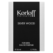 Korloff Paris Private Silver Wood Eau de Parfum para hombre 50 ml