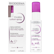 Bioderma Cicabio Lotion Drying Spray hojivé mléko ve spreji proti podráždění pokožky 40 ml