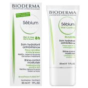 Bioderma Sébium Mat Control Pflegende Creme mit mattierender Wirkung 30 ml