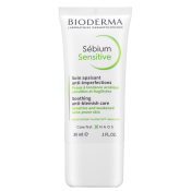 Bioderma Sébium Sensitive Soothing Anti-Blemish Care zklidňující emulze pro problematickou pleť 30 ml