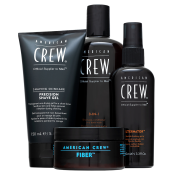 American Crew Essential Grooming Kit sada pro všechny typy vlasů 85 g + 250 ml + 100 ml + 150 ml