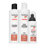 Nioxin System 4 Loyalty Kit sada proti vypadávání barvených vlasů 300 ml + 300 ml + 100 ml