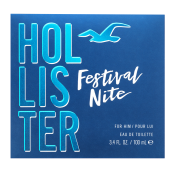 Hollister Festival Nite for Him woda toaletowa dla mężczyzn 100 ml