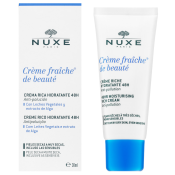 Nuxe Creme Fraiche de Beauté 48HR Moisturising Rich Cream łagodząca emulsja do bardzo suchej, wrażliwej skóry 30 ml