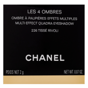 Chanel Les 4 Ombres Eyeshadow oční stíny 226 Tisse Rivoli 2 g