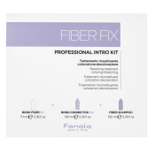 Fanola Fiber Fix Professional Intro Kit sada pro chemicky ošetřené vlasy 70 ml + 100 ml + 100 ml