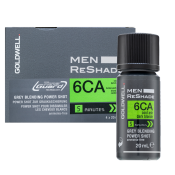 Goldwell Men ReShade 6CA Power Shot boja za kosu 4 x 20 ml