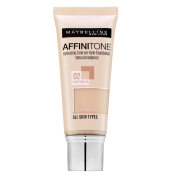 Maybelline Affinitone Hydrating tone-on-tone Foundation tekući make-up s hidratantnim učinkom 02 Light Porcelain 30 ml