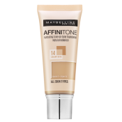 Maybelline Affinitone Hydrating tone-on-tone Foundation tekući make-up s hidratantnim učinkom 14 Creamy Beige 30 ml