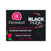 Dermacol Black Magic Mattifying Face Moisturizer zmatňující pleťový gel s hydratačním účinkem 50 ml