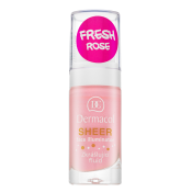 Dermacol Sheer Face Illuminator zkrášlující fluid pro sjednocenou a rozjasněnou pleť Fresh Rose 15 ml