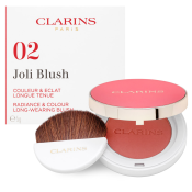 Clarins Joli Blush pudrová tvářenka 02 Cheeky Pink 5 g