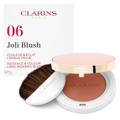 Clarins Joli Blush fard de obraz sub forma de pudra 06 Cheeky Coral 5 g