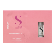 Alfaparf Milano Semi Di Lino Moisture Nutritive Essential Oil Haaröl für sehr trockenes und geschädigtes Haar 6 x 13 ml