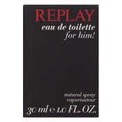 Replay For Him Eau de Toilette for men 30 ml