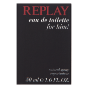 Replay For Him Eau de Toilette for men 50 ml