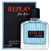 Replay For Him Eau de Toilette for men 75 ml