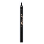 Makeup Revolution Thick and Thin Dual Liquid Eyeliner Dubbelzijdig oogpotlood Black 1 ml