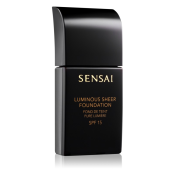 Sensai Luminous Sheer Foundation LS206 Brown Beige vloeibare make-up voor een uniforme en stralende teint 30 ml